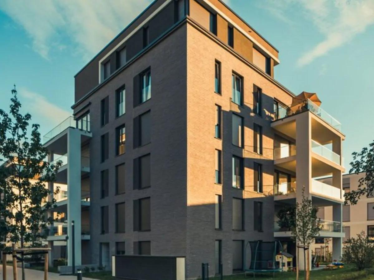 Residential apartment buildings and grounds